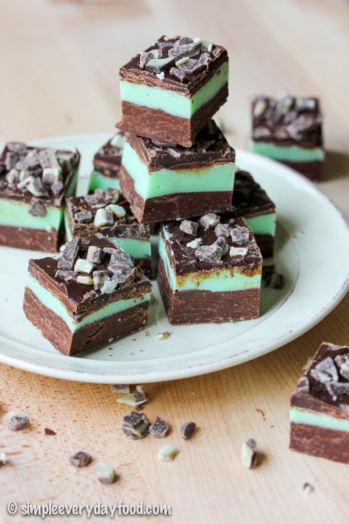 mint chocolate fudge Simple Everyday Food