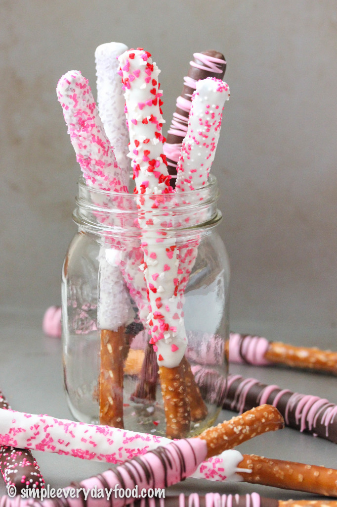 Yougurt covered Pretzels